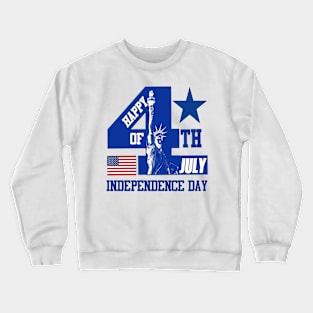 Happy 4th Of July Independence Day Crewneck Sweatshirt